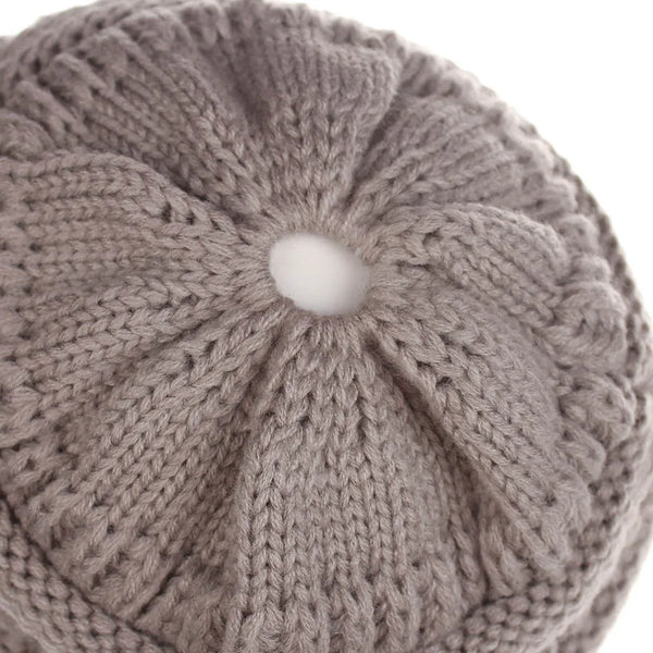 Soft Knit Ponytail Beanie - Buy online