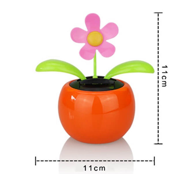 Solar Powered Dancing Flowers Toy