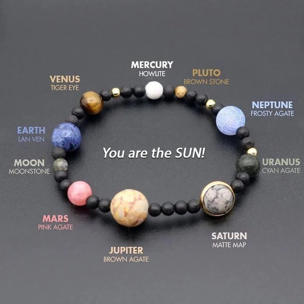 Bracelet Planètes du Système Solaire