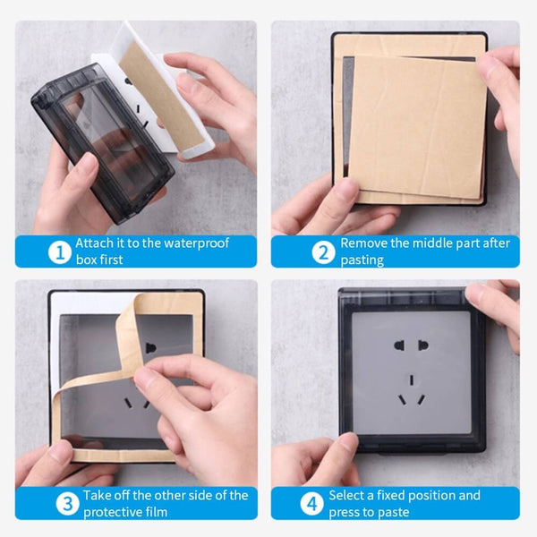 How to install a Switch Protection Waterproof Box