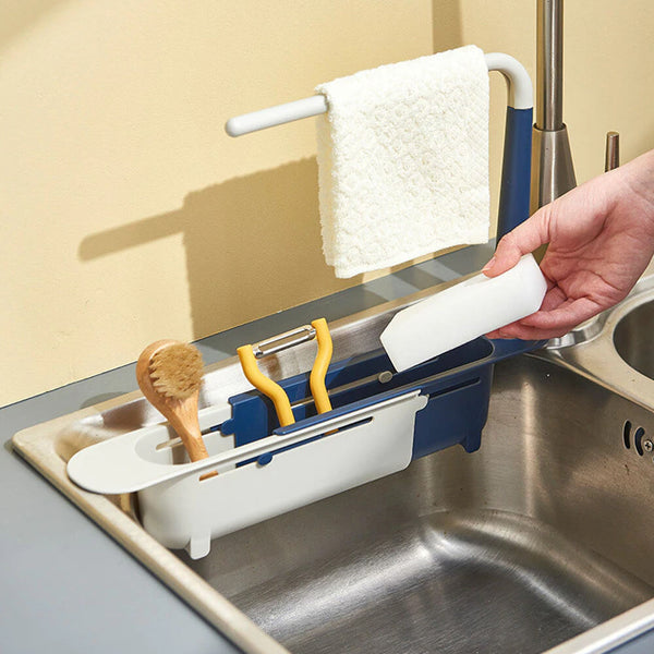 Telescopic Sink Rack With Drain Holes. Shop Sink Caddies on Mounteen. Worldwide shipping available.