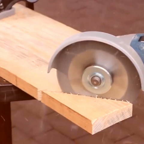 Angle Grinder Wood Carving