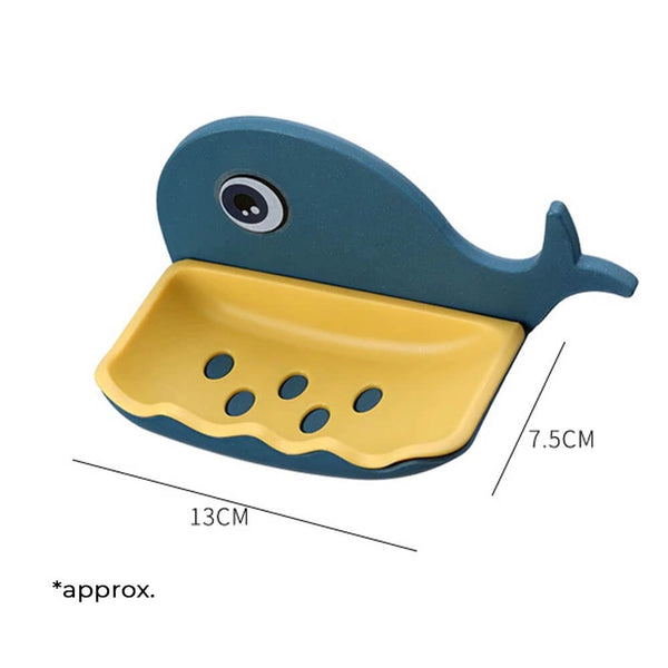 Whale Soap Holder - Dimensions