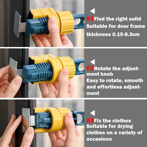 How to use a Window Drying Rack