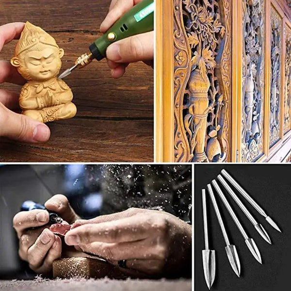 Wood Carving Drill Bit Set - Buy online