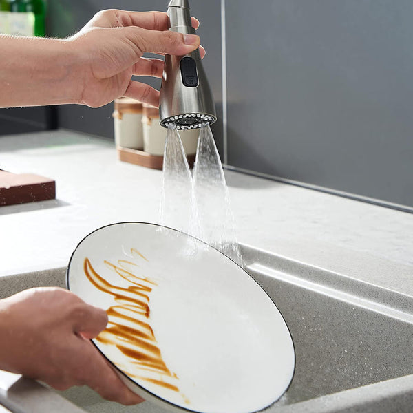 Tête de pulvérisation pour robinet de cuisine 3 fonctions - Acheter sur Mounteen