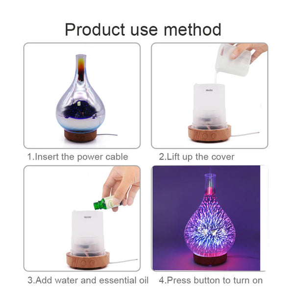 How to use an ultrasonic aromatherapy diffuser - Mounteen