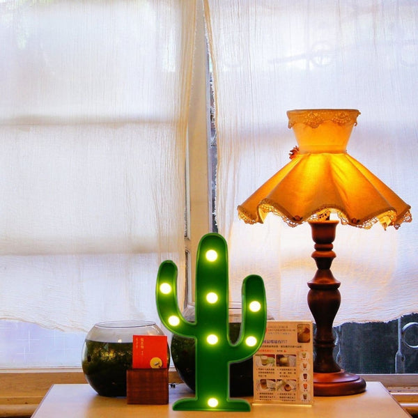 Cactus Night Light