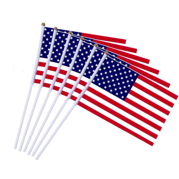 Amerikanische Stabflaggen