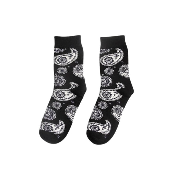 Schwarze Bandana Socken - Online kaufen