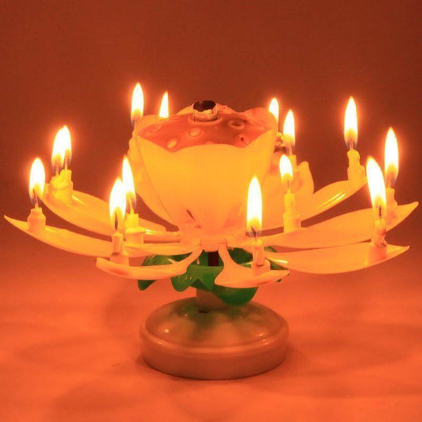 Blooming Musical Candle - Buy online