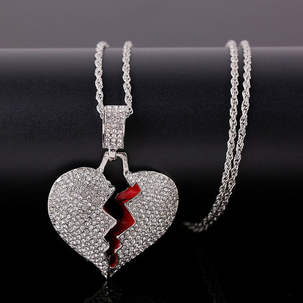 Broken Heart Chain Necklace - Buy on Mounteen