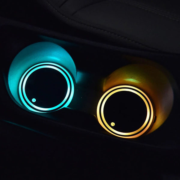 Sous-verres porte-gobelet LED pour voiture. Achetez des sous-verres sur Mounteen. Expédition mondiale disponible.