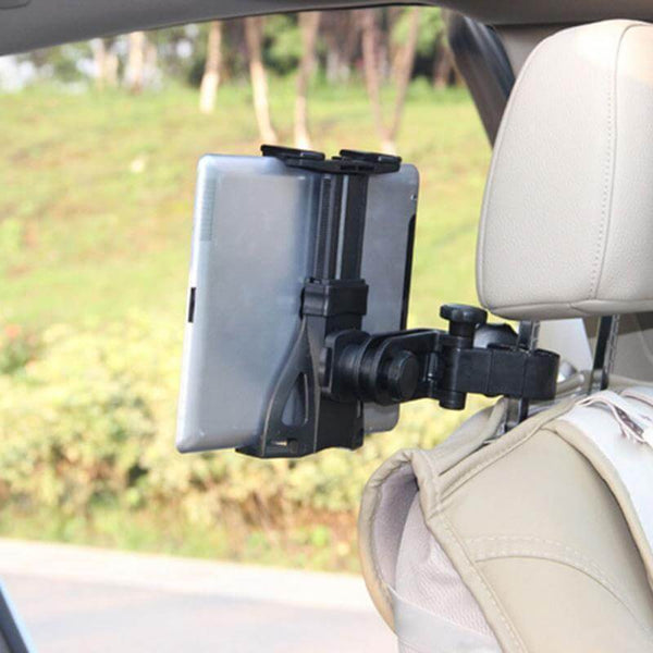 Autositz-Kopfstützenhalterung für Tablets. Kaufen Sie Stative und Einbeinstative für Mobiltelefone und Tablets auf Mounteen. Weltweiter Versand möglich.