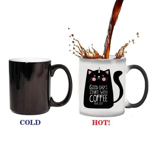 Color Changing Cat Mug