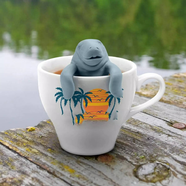 Cute Manatee Tea Strainer. Shop Tea Strainers on Mounteen. Worldwide shipping available.