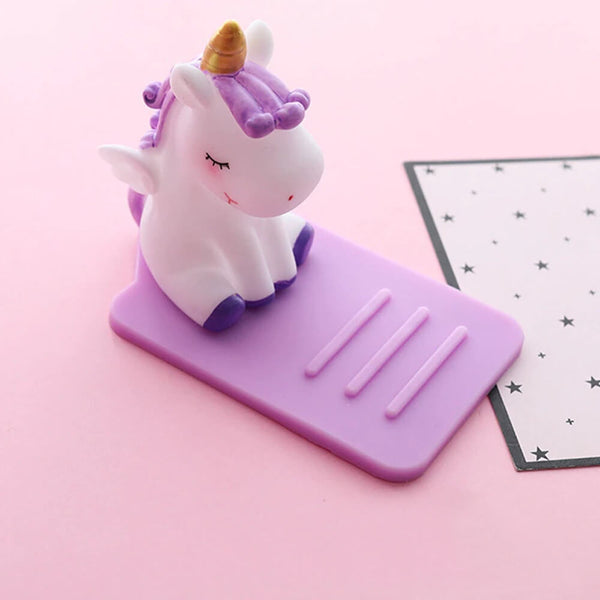 Cute Unicorn Phone Holder Stand. Shop Mobile Phone Accessories on Mounteen. Worldwide shipping available.