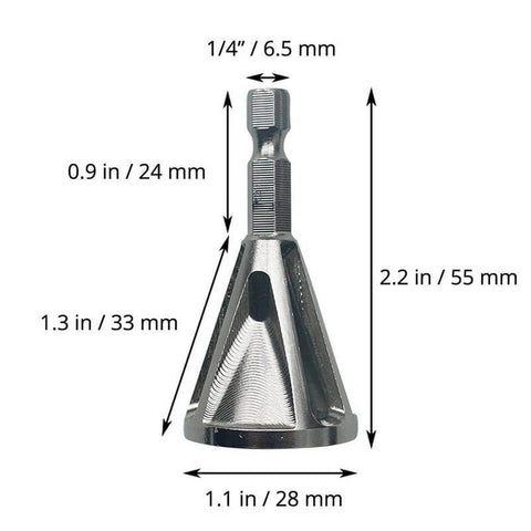 External Chamfer Deburring Tool