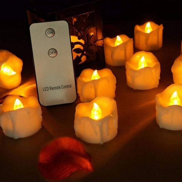 Flameless candles with remote control - Buy online