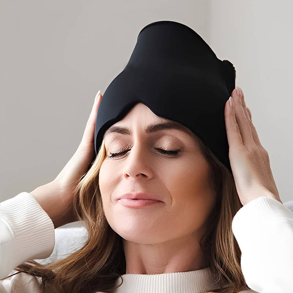 Kappe zur Linderung von Kopfschmerzen und Migräne