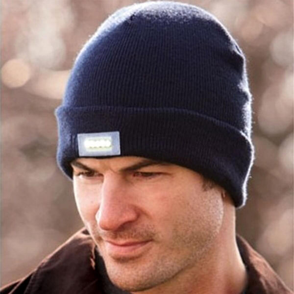 Men's Knit Tactical Beanie Hat - Buy online