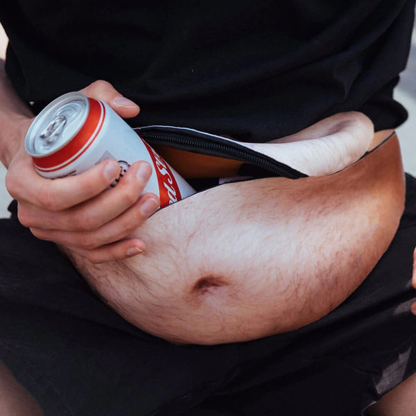 Men's Beer Belly Fanny Pack. Shop Clothing Accessories on Mounteen. Worldwide shipping available.