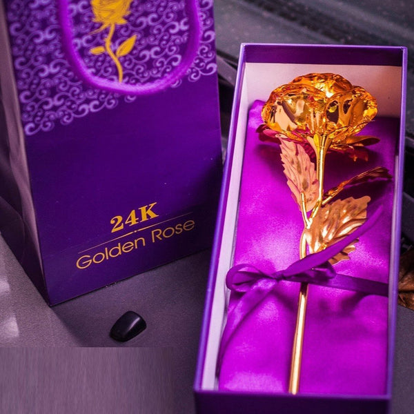 24K Gold Dipped Rose - Buy online