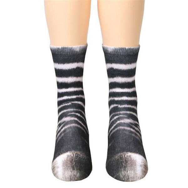Zebra Paw Socks - Buy on Mounteen