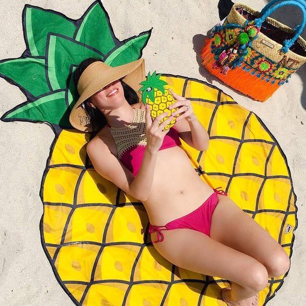 Pineapple Beach Blanket - Buy on Mounteen