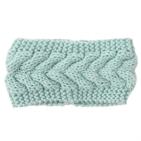 Mint Knitted Ear Warmer Headwrap - Buy on Mounteen