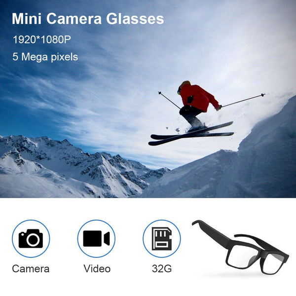 Mini HD 1080p Camera Glasses - Buy online