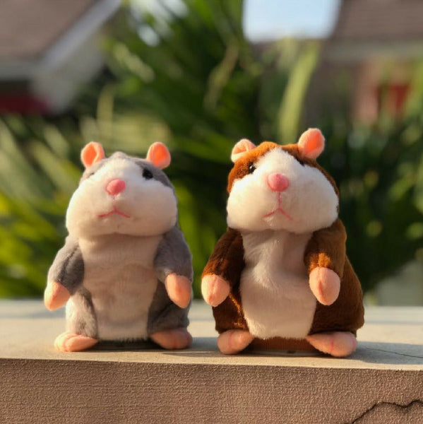 Talking Hamster Toy Repeats What You Say - Buy online