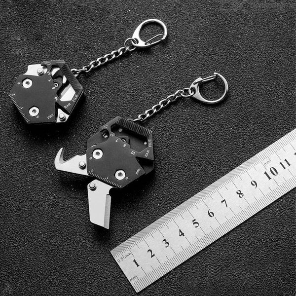 Multifunctional Hexagonal EDC Keychain. Shop Jewelry on Mounteen. Worldwide shipping available.