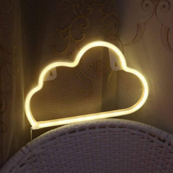 Neon Cloud Light for Nursery