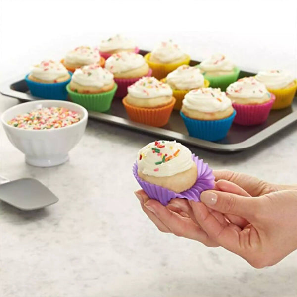 Safe Silicone Muffin Cups. Shop Cake Pans & Molds on Mounteen. Worldwide shipping available.