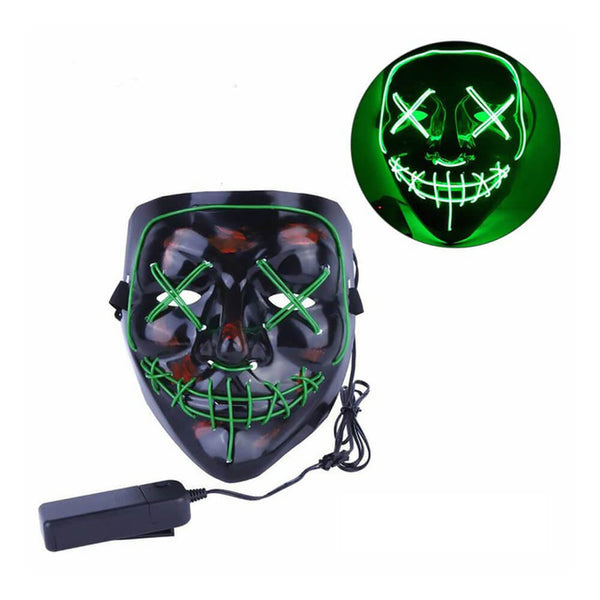 Spooky Light Up Anonymous Mask. Shop Masks on Mounteen. Worldwide shipping available.