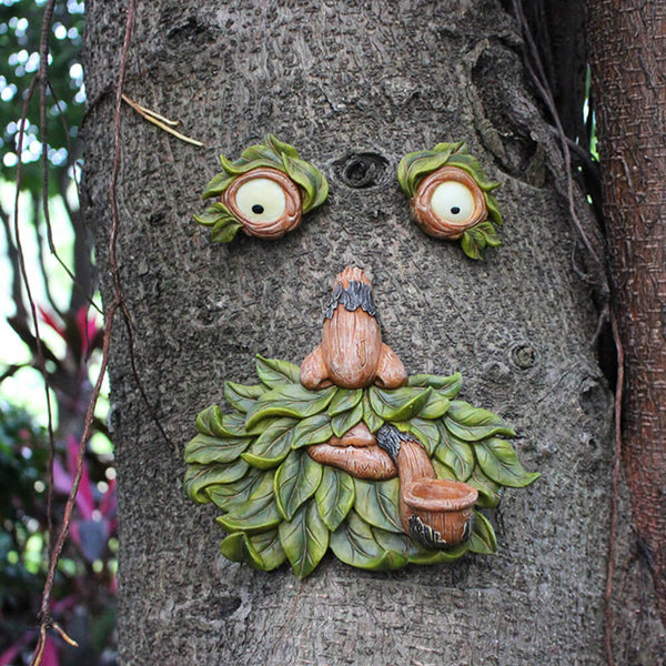 Mangeoire à oiseaux Tree Face - Acheter sur Mounteen