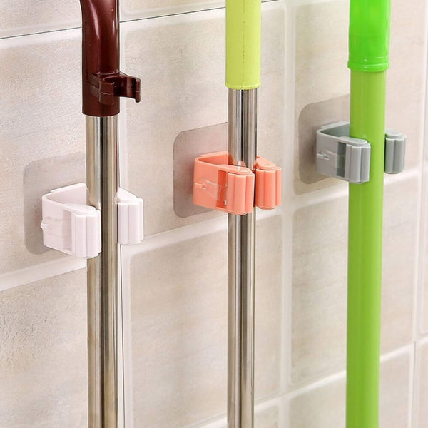 Wall Mount Mop & Broom Holder. Shop Bathroom Accessory Mounts on Mounteen. Worldwide shipping available.