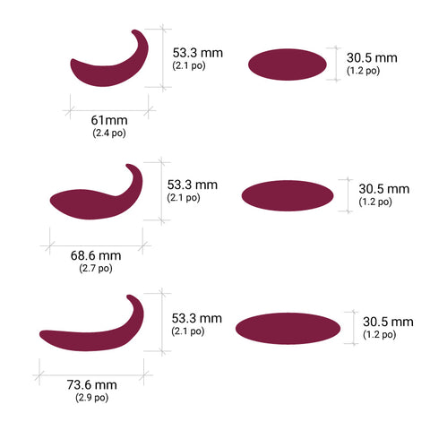 Adori Massage Stone Measurements