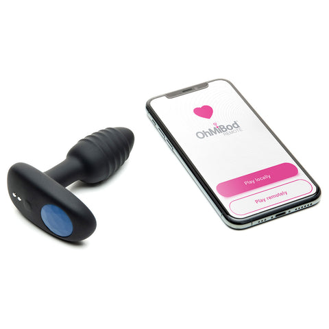 OhMiBod Lumen Next to Phone