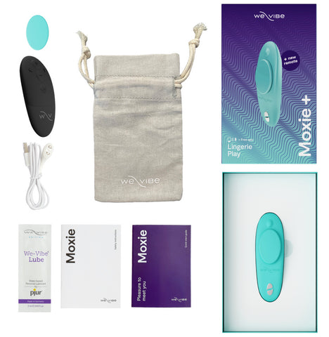 We-Vibe Moxie+ Box Contents