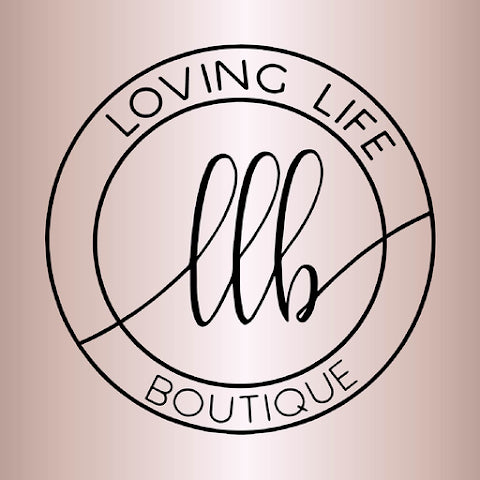 Loving Life Boutique logo variation for shipping policies