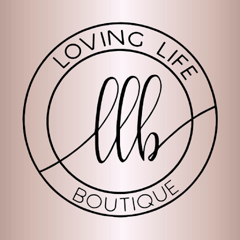 Loving Life Boutique logo variation for shipping policies