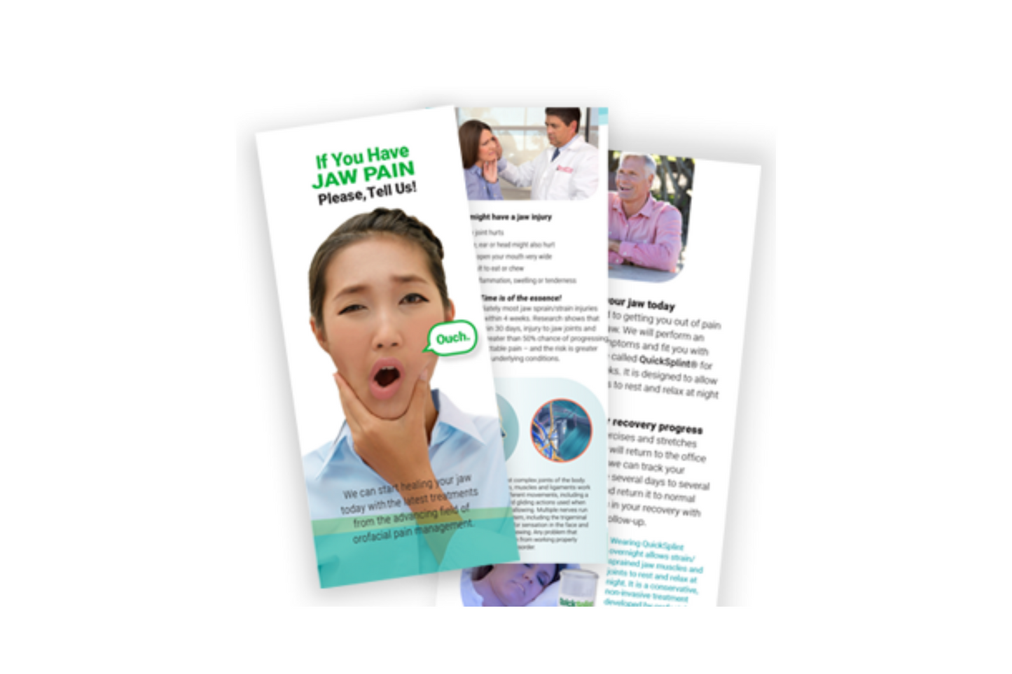 "If You Have Jaw Pain" Flyer