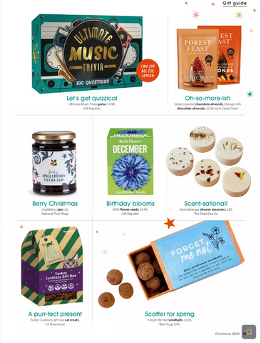 The Dead Sea Co. Aromatherapy Shower Steamers on P.85 of HomeStyle's Christmas Gift Guide