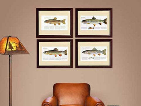 Tomelleri Calendar Trout Prints