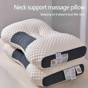 SPA Massage Orthopedic Neck Pillow – Soybean Fiber Comfort for Healthy Sleep - Unbanned Voices
