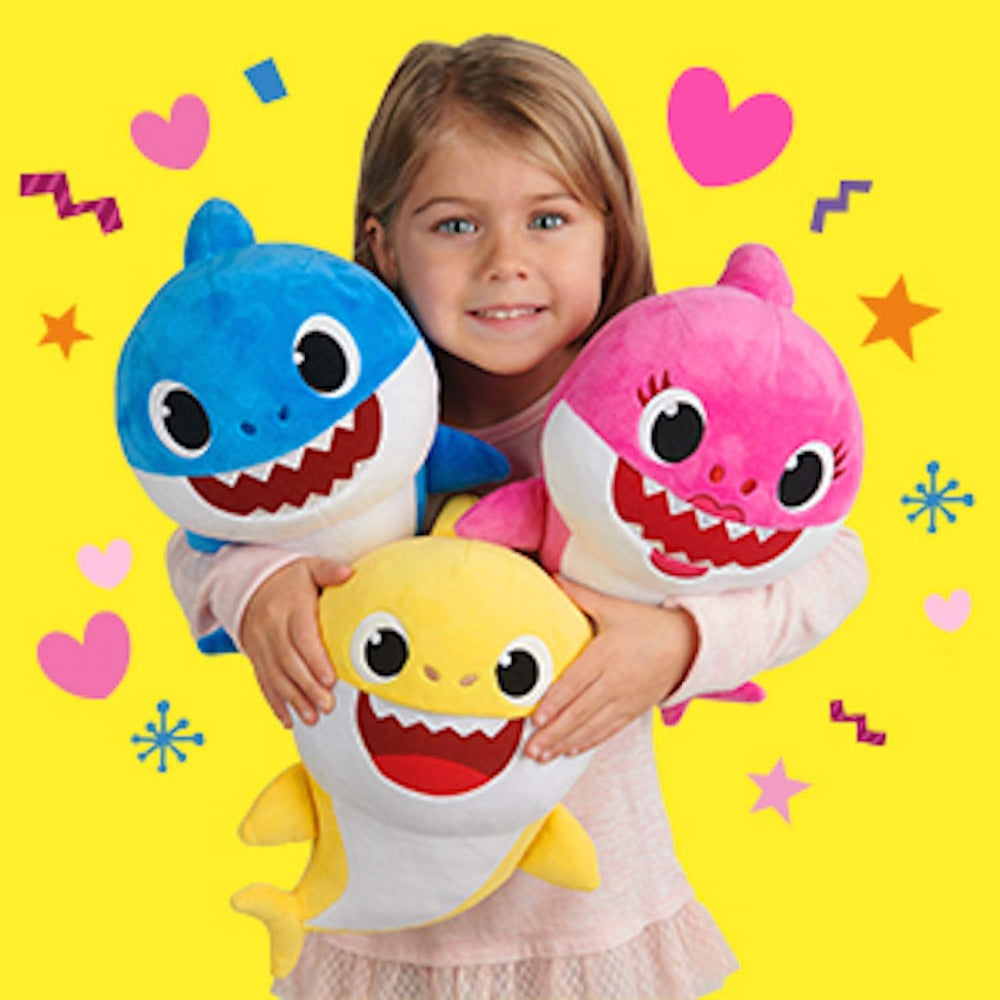 baby shark plush singing toy