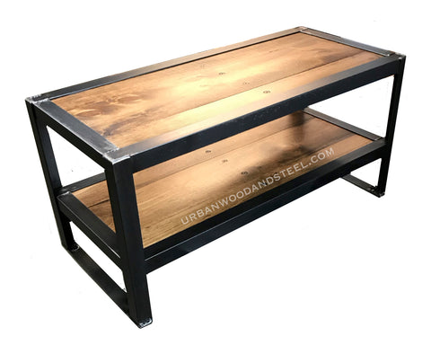 Industrial Adjustable Drafting Table – Urban Wood & Steel
