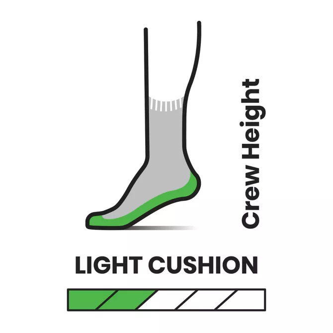 Smartwool Hike Light Cushion Crew Socks